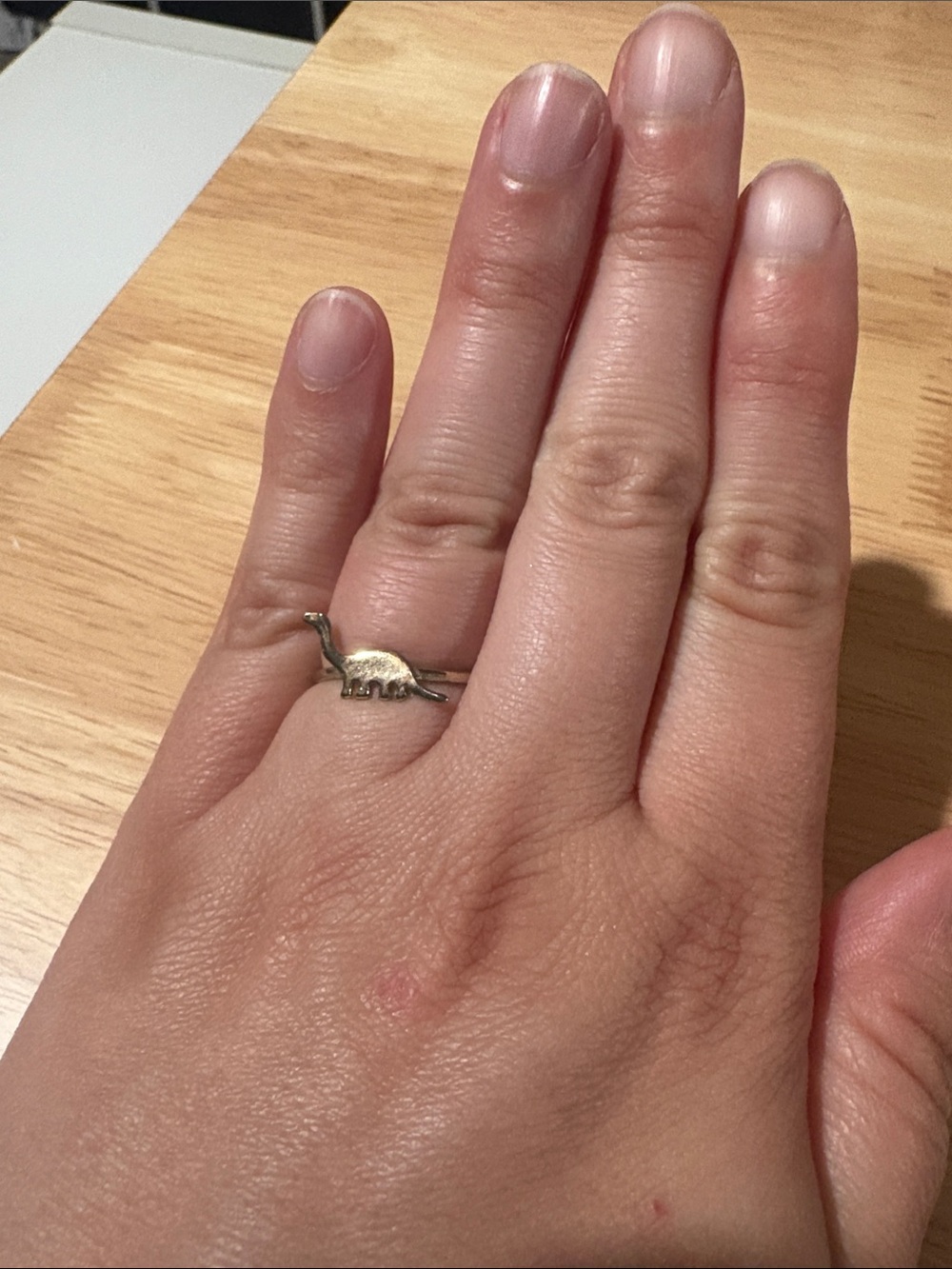 Urban Outfitters Size 7 Gold Dinosaur Ring